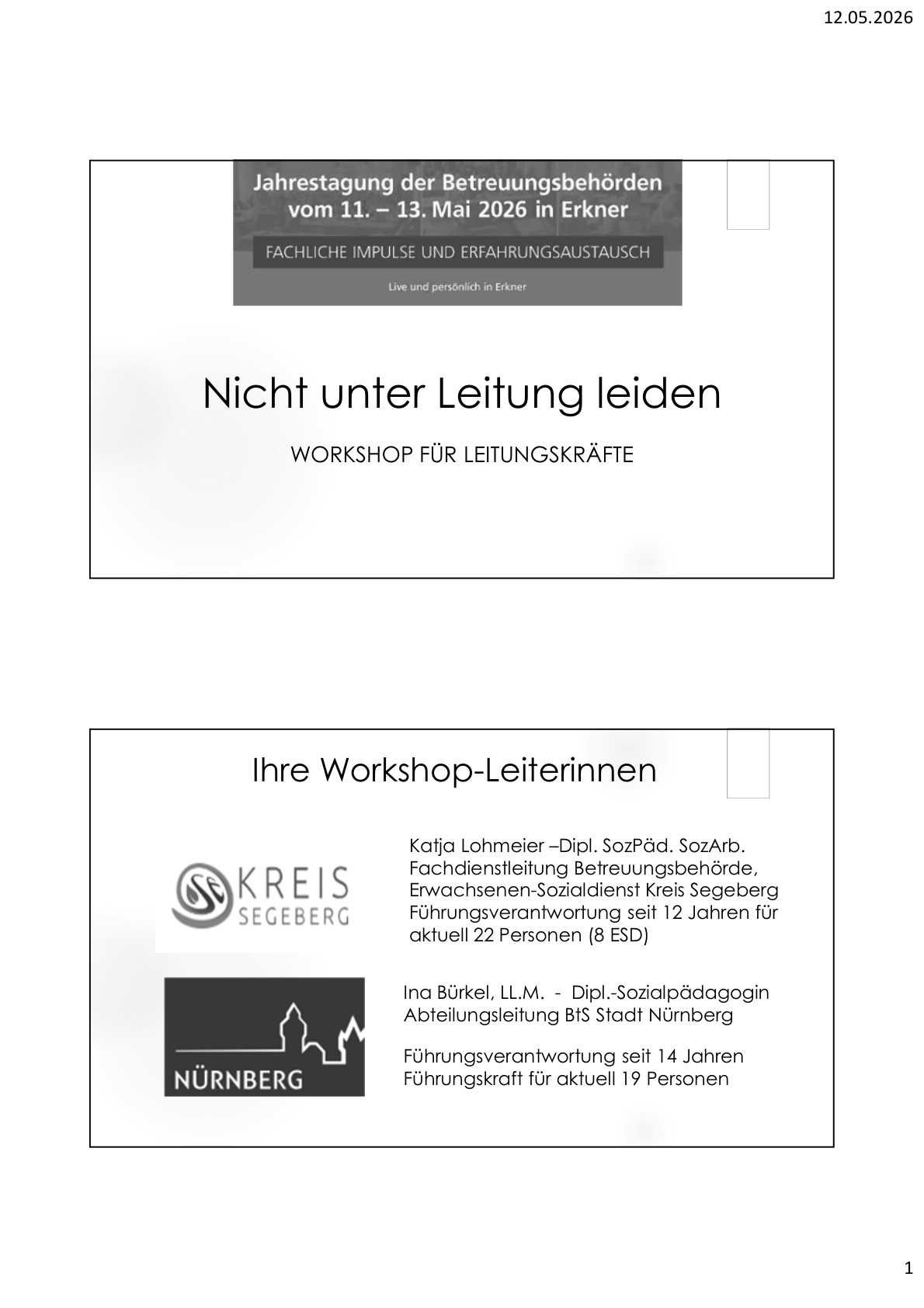 TP 5 Nicht unter Leitung leiden S.6